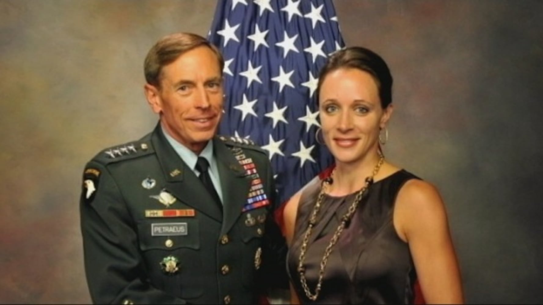 Images of David Petraeus, Paula Broadwell