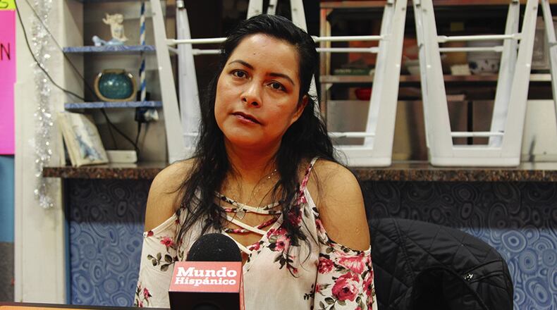 Vilma Aracely Quintanilla was arrested by ICE agents on September 8, 2017, in the entrance of her home in Norcross. Neither Quintanilla nor her lawyers understand why the arrest occurred, since, at that time, Quintanilla was in the process of applying for a U Visa, after becoming a rape victim. Samantha Díaz Roberts/MundoHispanico