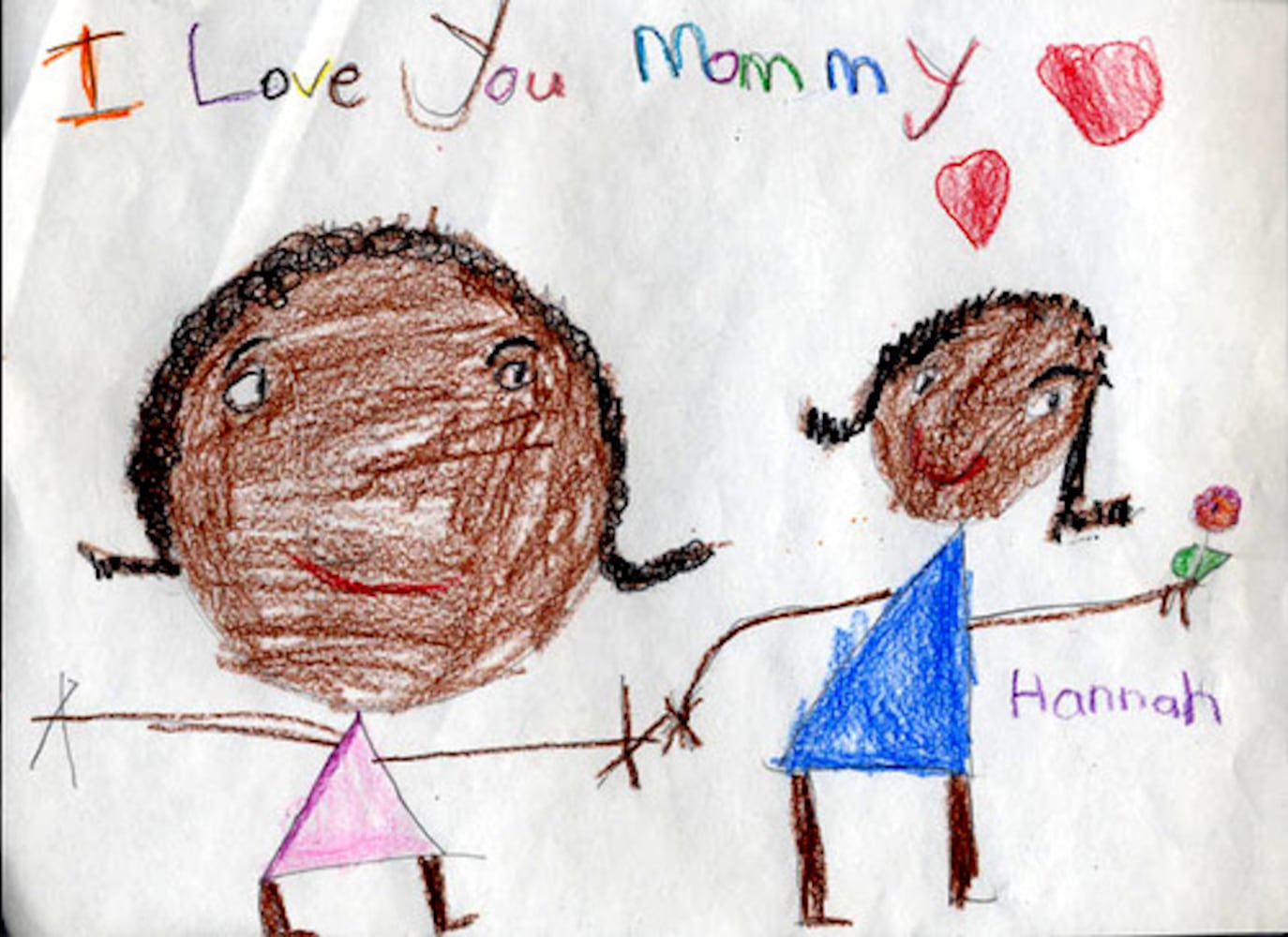 Gwinnett kids draw mom 1