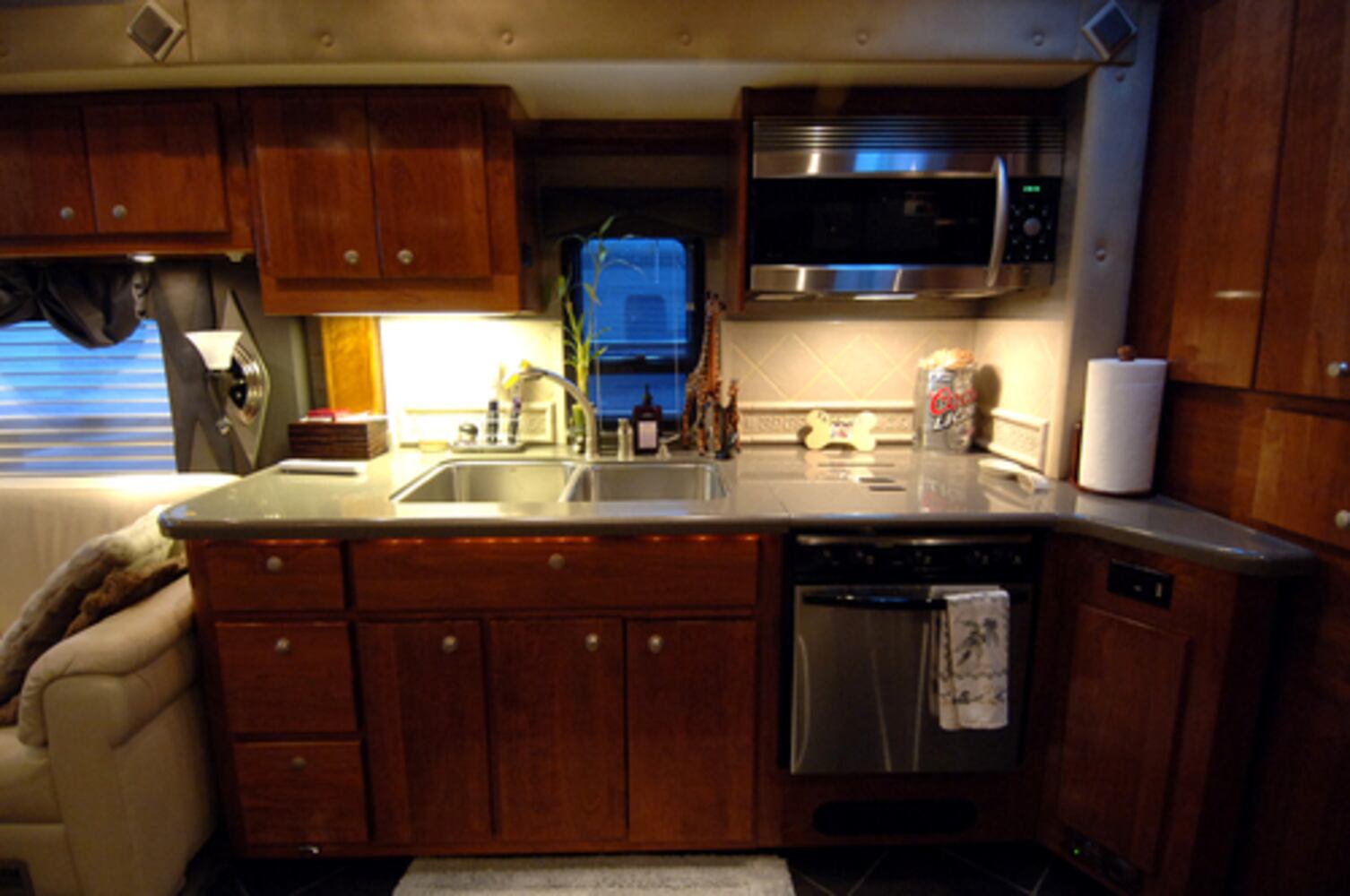 See inside NASCAR's luxury RVs
