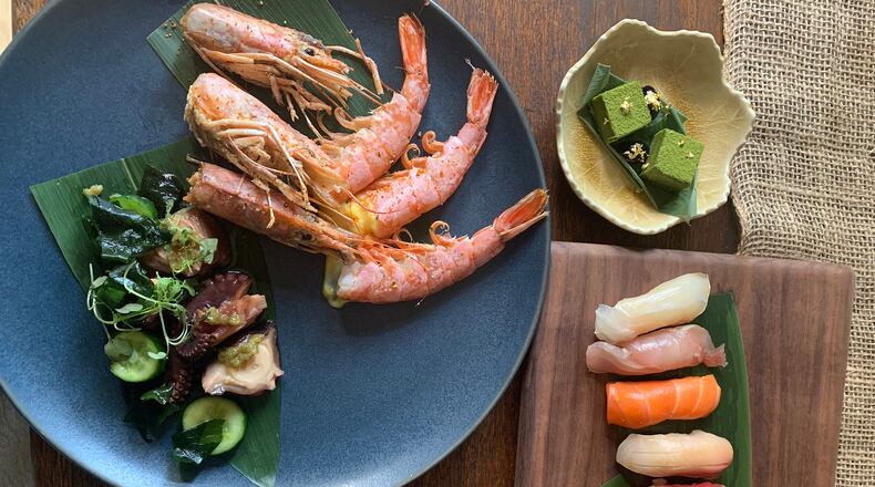 Opening the carefully packed bamboo boxes from Cooks & Soldiers' ongoing Mujo pop-up is like unwrapping presents.
Angela Hansberger for The Atlanta Journal-Constitution