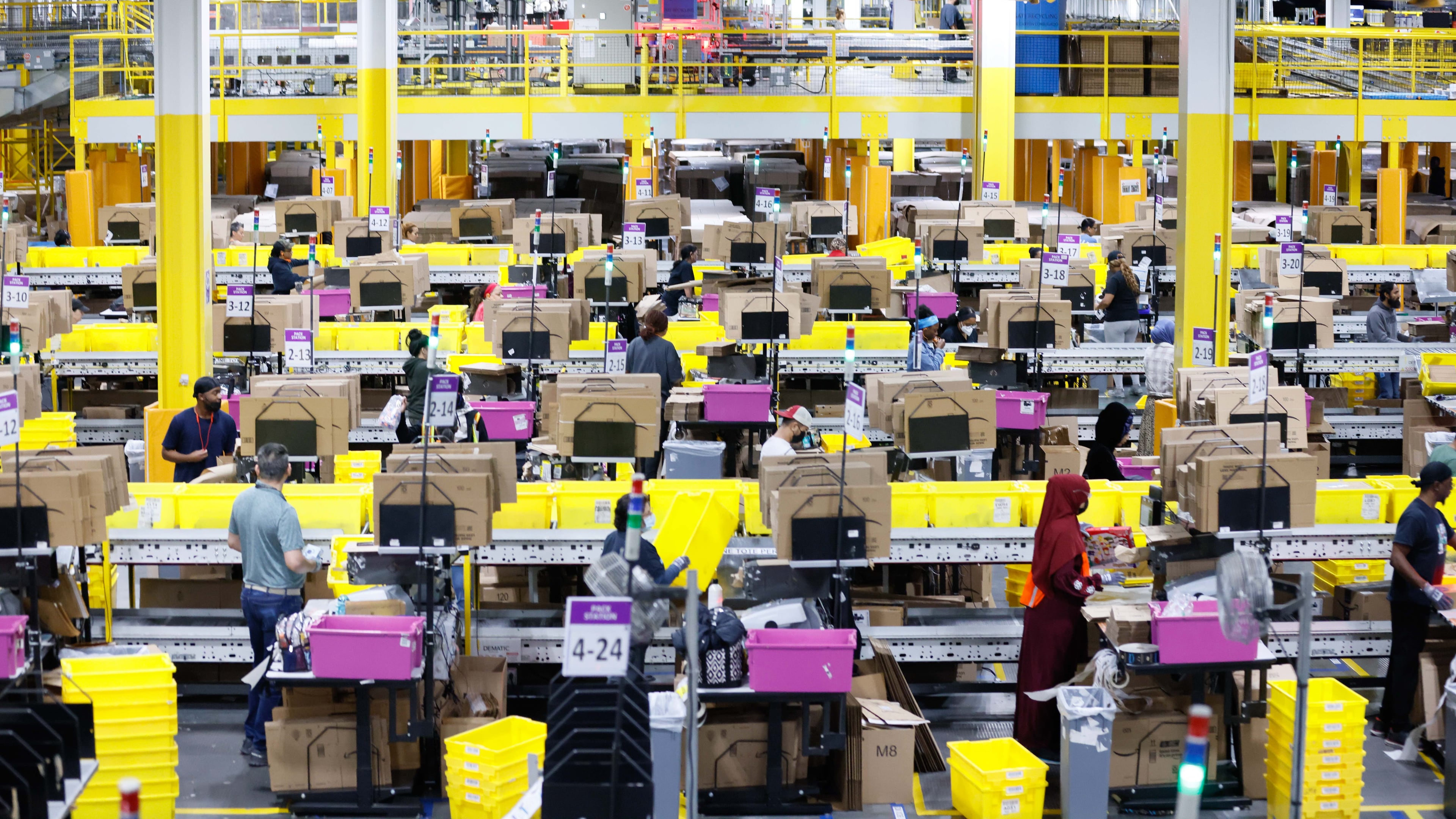 The sorting center will be Amazon’s third in Georgia. (Miguel Martinez /AJC file photo)