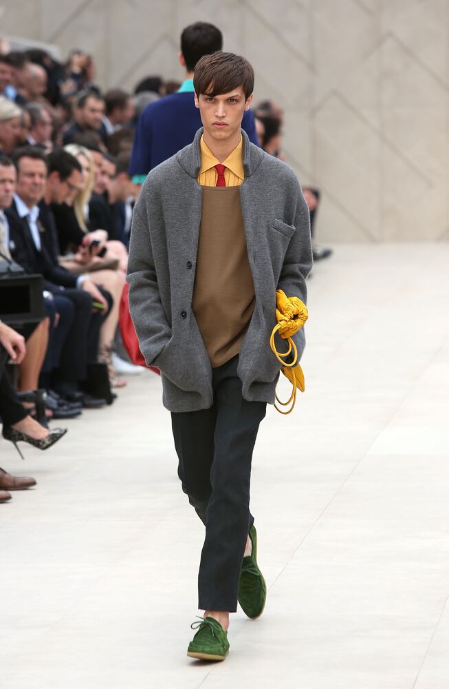 Burberry Prorsum show at the London Collections