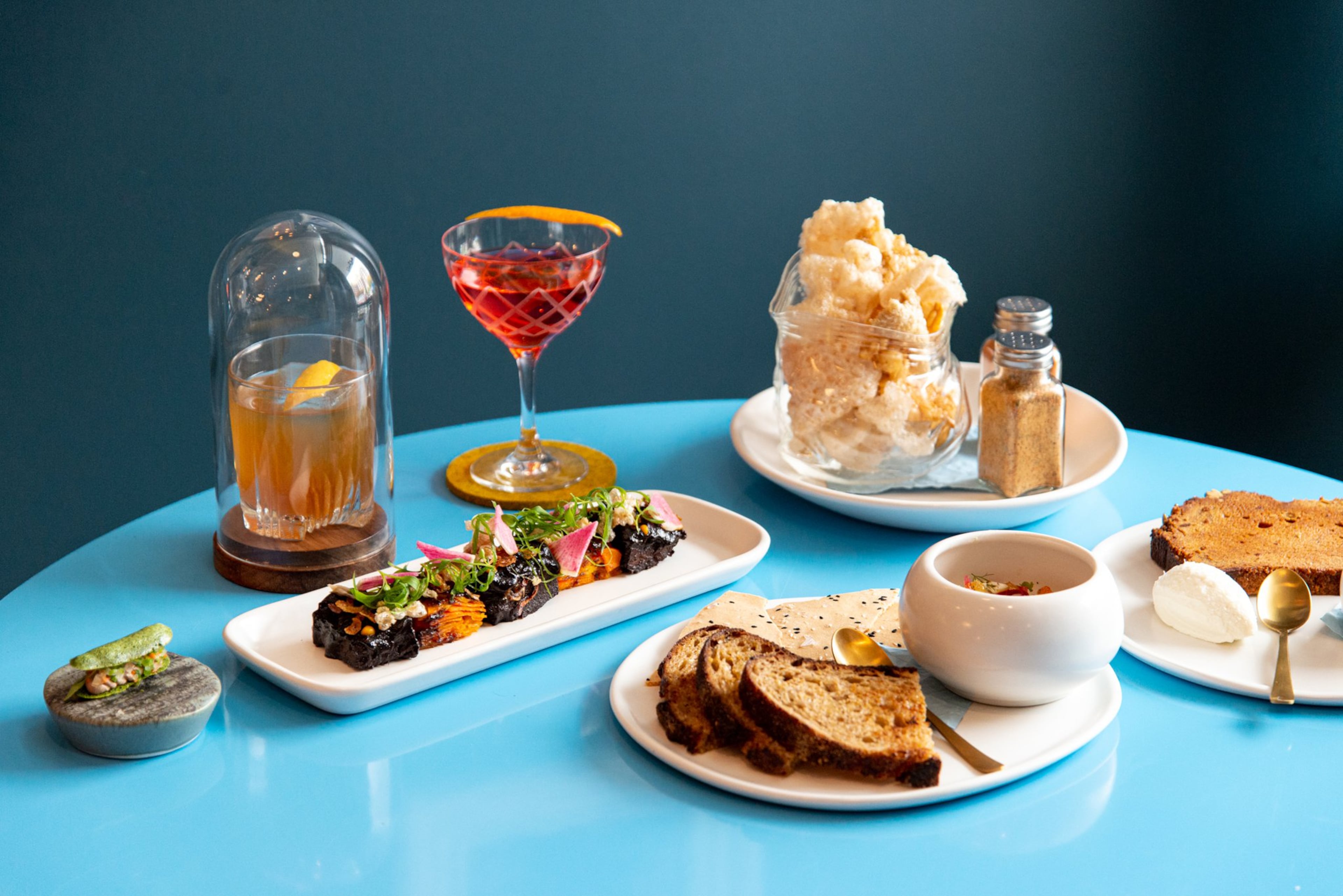 The menu at Southern Belle is divided into "smaller," "bigger" and "biggest" plates. (Courtesy of Mia Yakel)