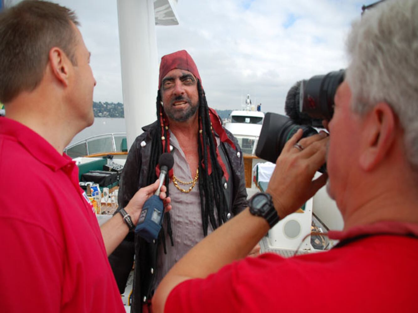People Of The Seafair Logboom