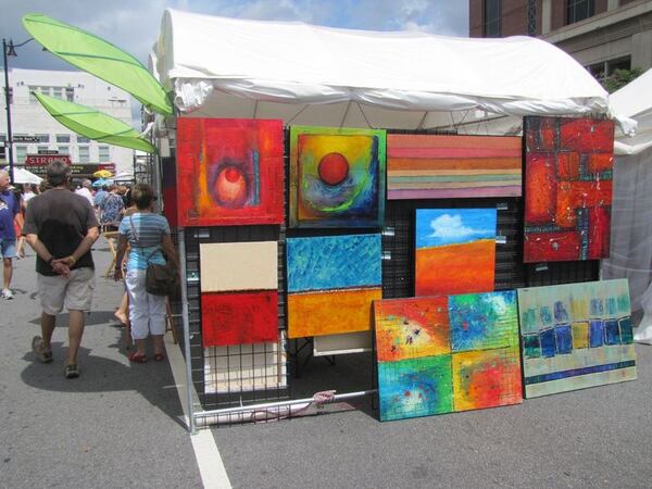 Marietta Art in the Park, a three-day juried fine arts festival, celebrates its 40th anniversary Saturday, Sept. 5 through Monday, Sept. 7. (Photo courtesy of Marietta Art in the Park)