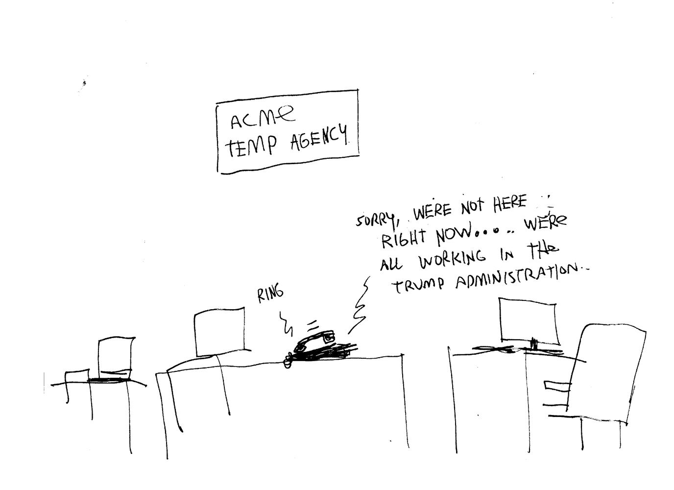 Mike Luckovich Round File for April 2019