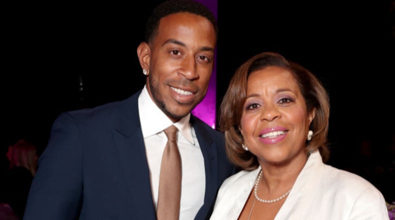 Ludacris and his mother, Roberta Shields.