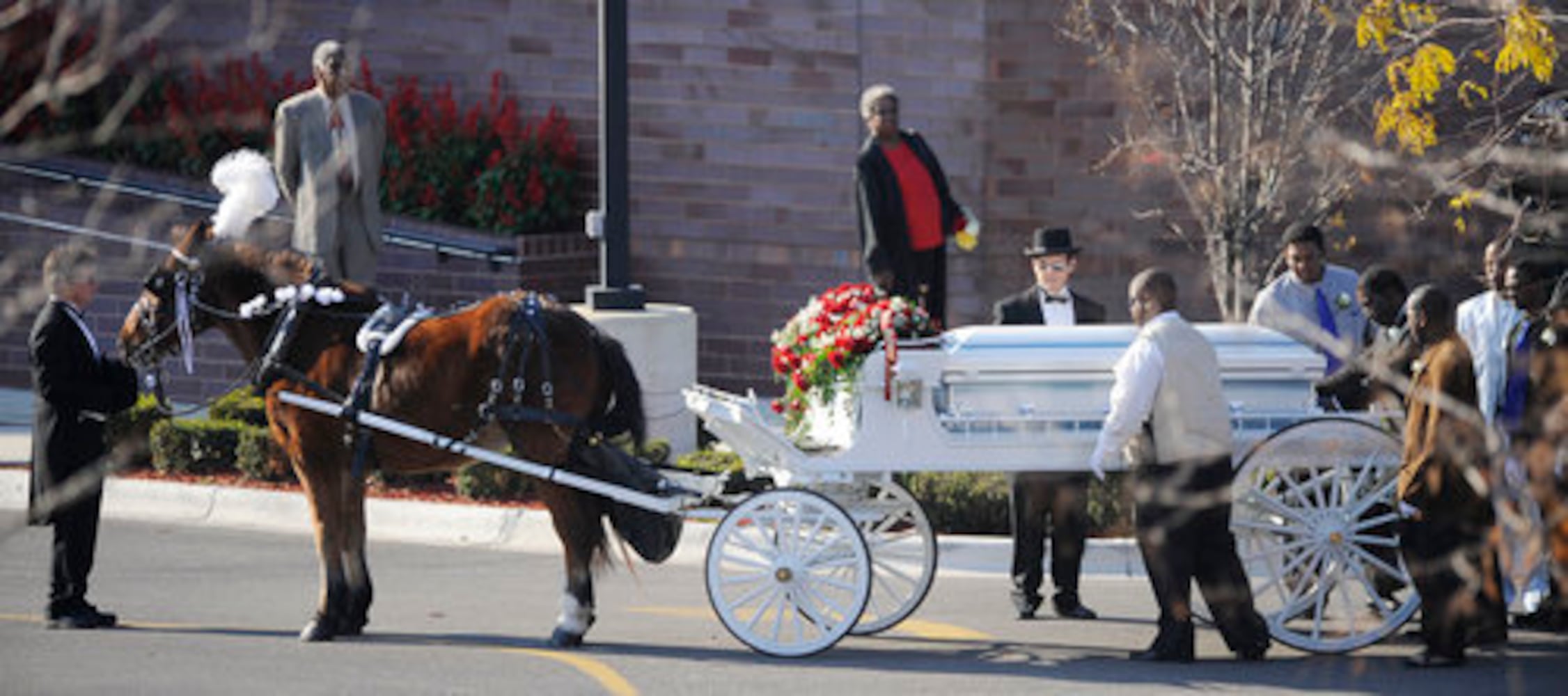 Funeral for Jennifer Hudson's family
