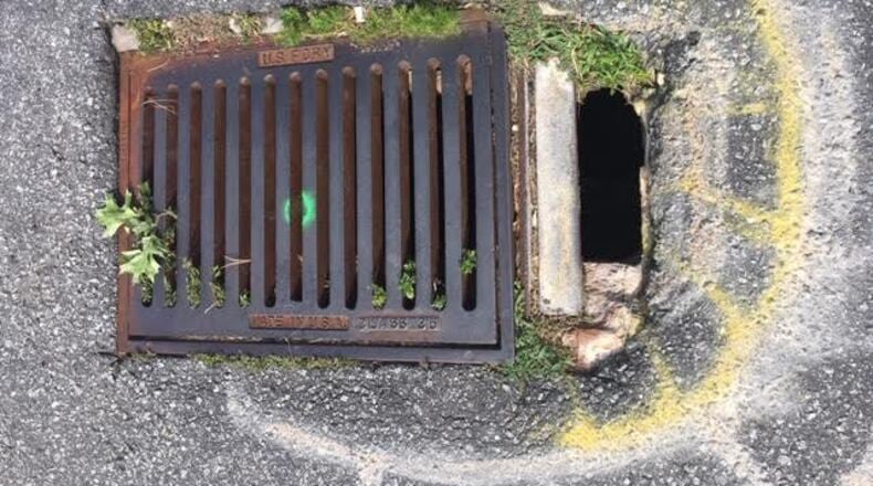 A reader hopes this hazard to bikers can soon be fixed. (Photo/Submitted)