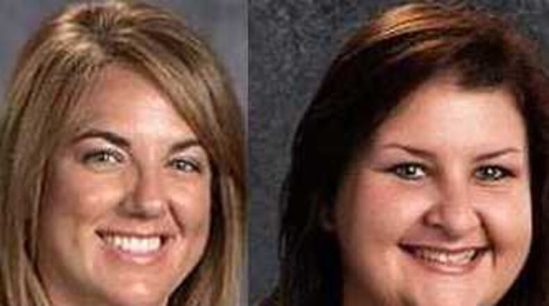 Rachel Ernst and Melanie Lee. PHOTO CREDIT: GWINNETT COUNTY PUBLIC SCHOOLS.