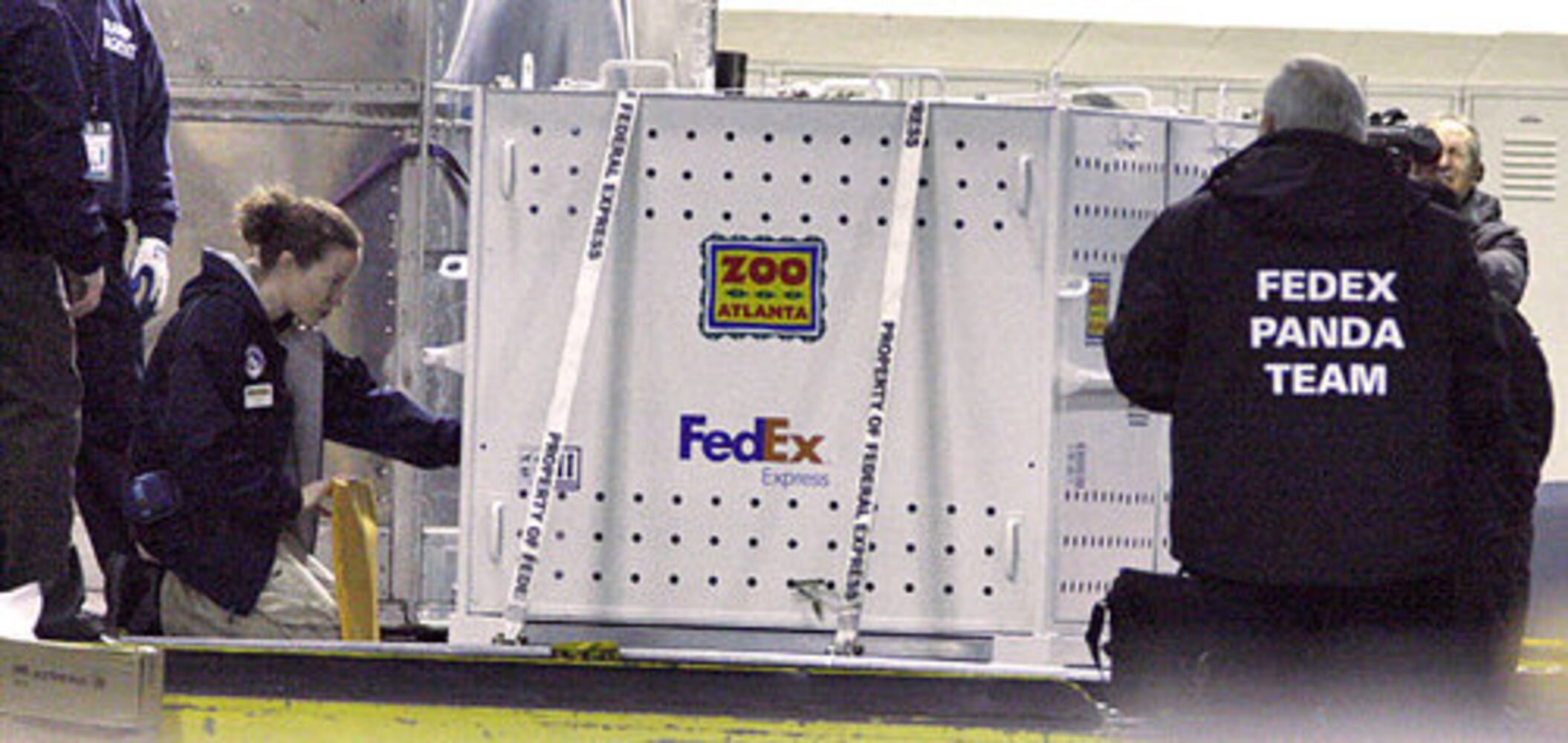 Panda Mei Lan flies out of Atlanta