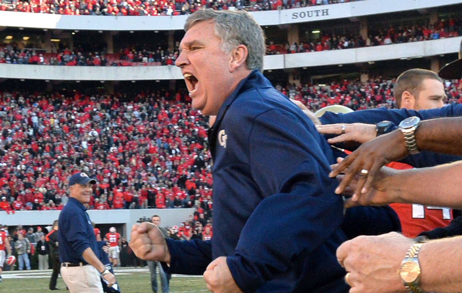 2014 - (16) Georgia Tech 30, (9) Georgia 24 (OT)