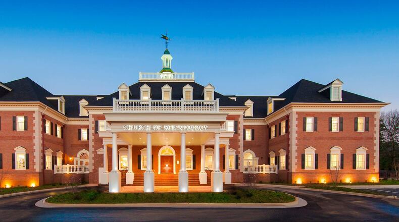Exterior view of the new Ideal Church of Scientology in Sandy Springs. SPECIAL