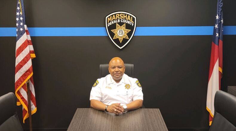 DeKalb County Chief Marshal William J. Taylor has been named as state director for Georgia, effective Aug. 13, for a two-year term. CONTRIBUTED