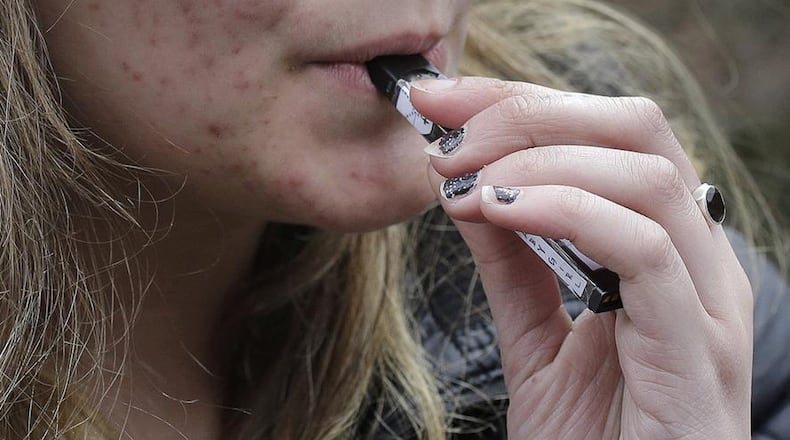 Alpharetta officials said they were inspired by Milton in March passing an ordinance trying to discourage the stores selling vape devices. (File photo)