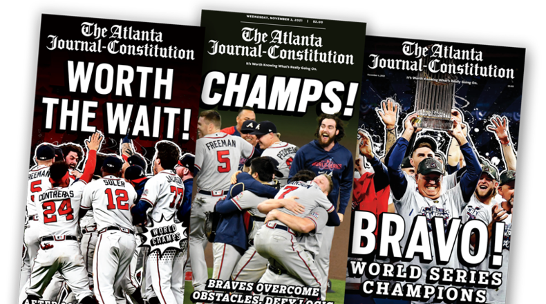 AJC to offer official digital NFT versions of popular Atlanta Braves news pages