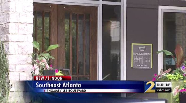 A group that included two teens robbed a Lyft driver at gunpoint as he was dropping off a female rider at a Glenwood Road apartment building, Atlanta police said.