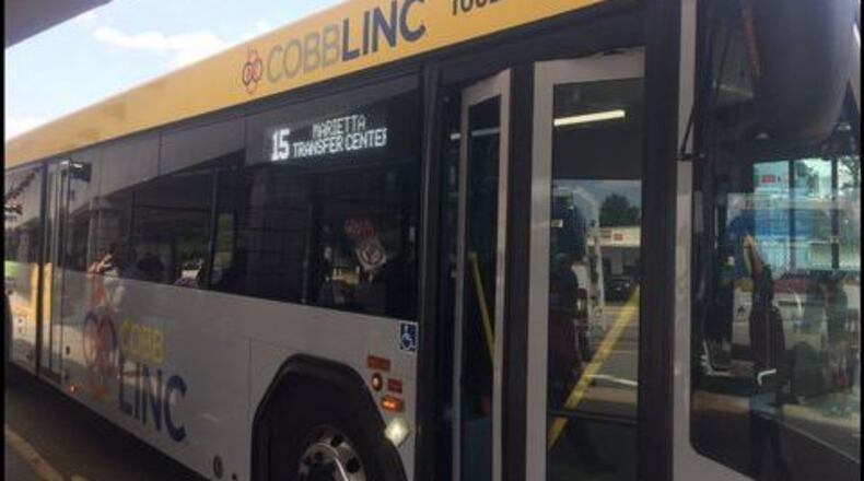 Cobb County provides local and commuter bus service. But some residents want more transit options.