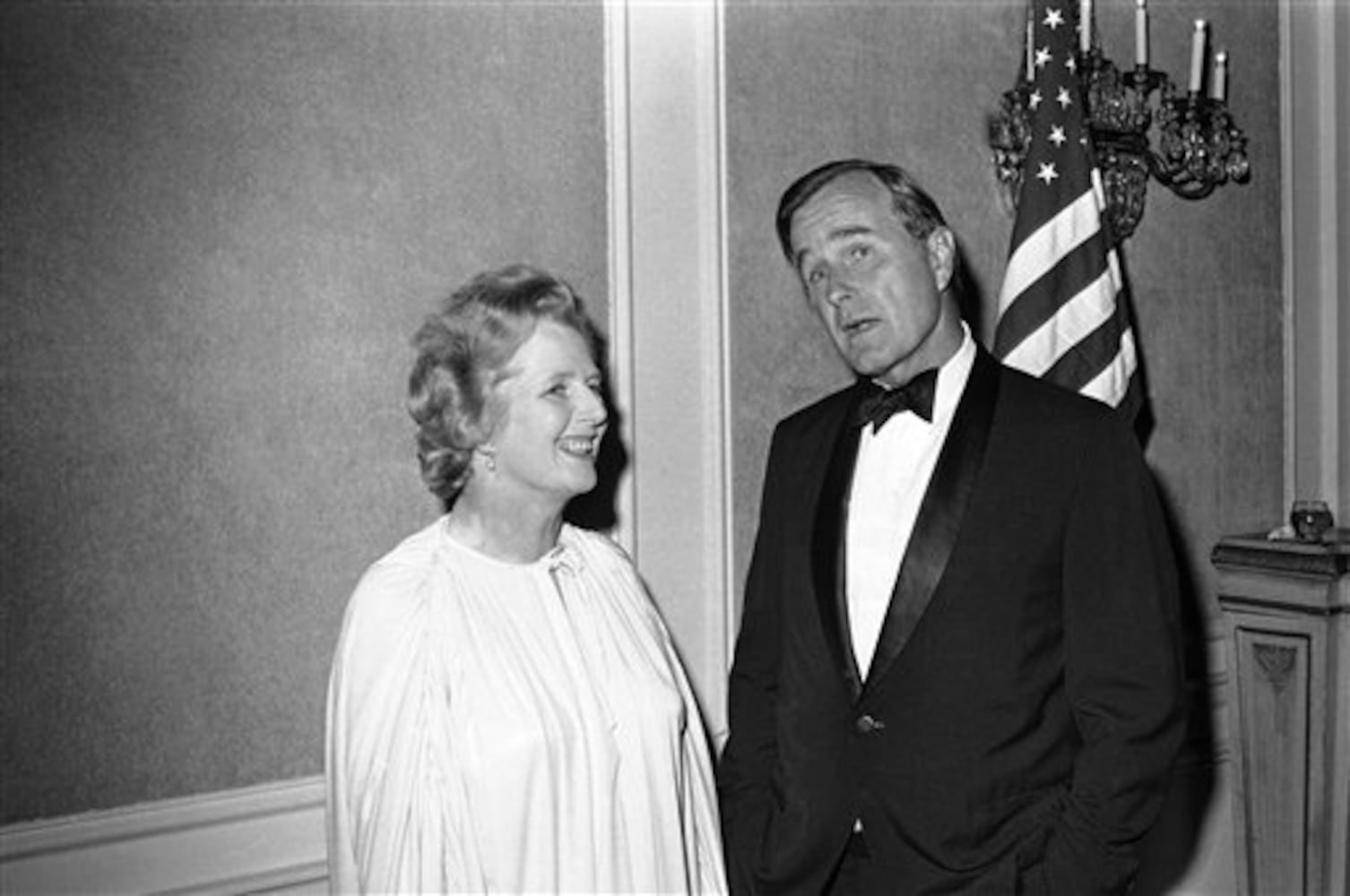 The iconic Margaret Thatcher