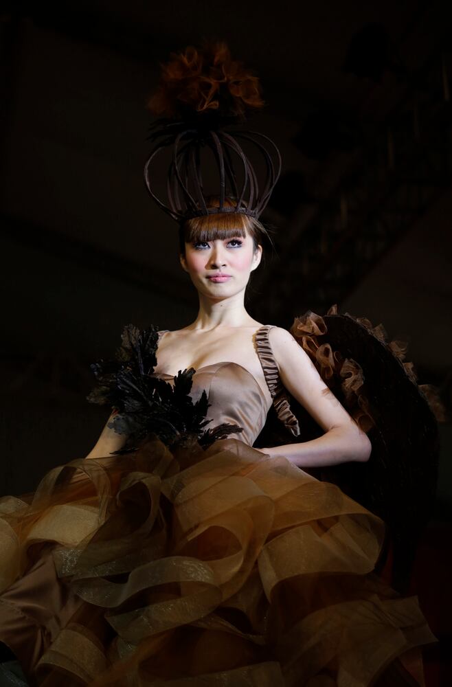 Chocolate fashion shows in South Korea, China