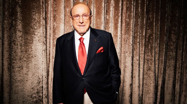 FILE - Clive Davis, chief creative officer of Sony Music, appears during press day in Beverly Hills, Calif., on Jan. 23, 2014, prior to Davis' annual pre-Grammy gala. (Photo by Casey Curry/Invision/AP, File