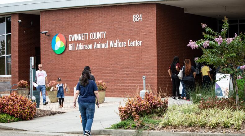Gwinnett Animal Welfare and Enforcement is adjusting their hours of operation at the Bill Atkinson Animal Welfare Center due to seasonal changes in daylight hours. (Courtesy Gwinnett Animal Welfare and Enforcement)