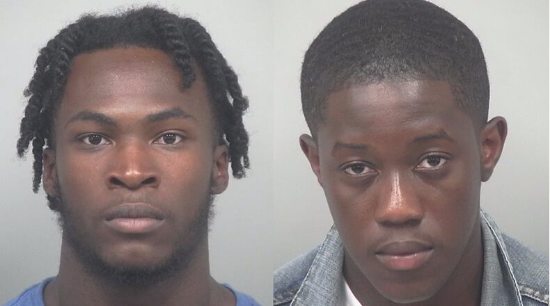 Zion Jacobe Cowart (left) and Emmanuel Okyere Boakye