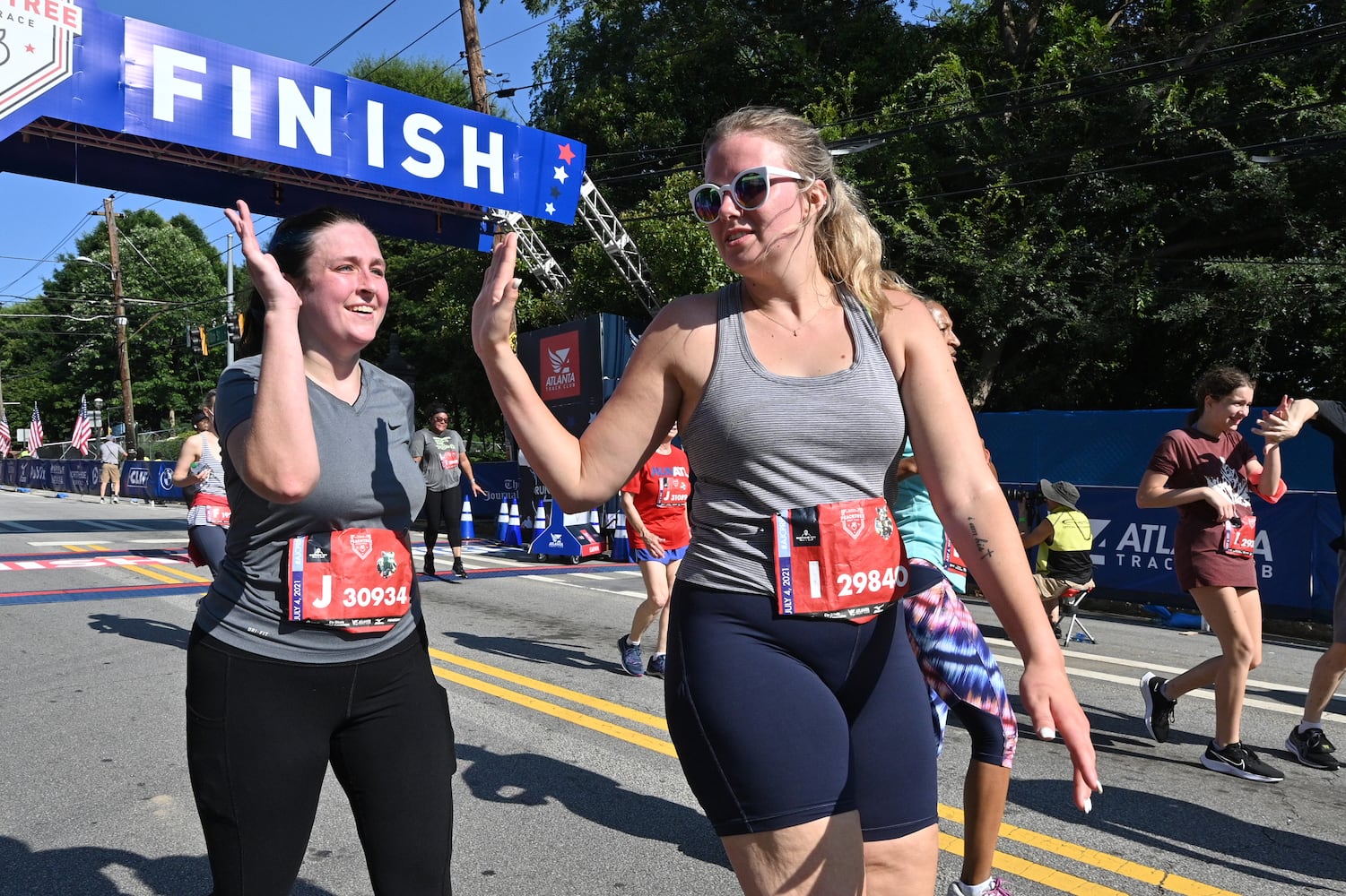Peachtree Road Race photo