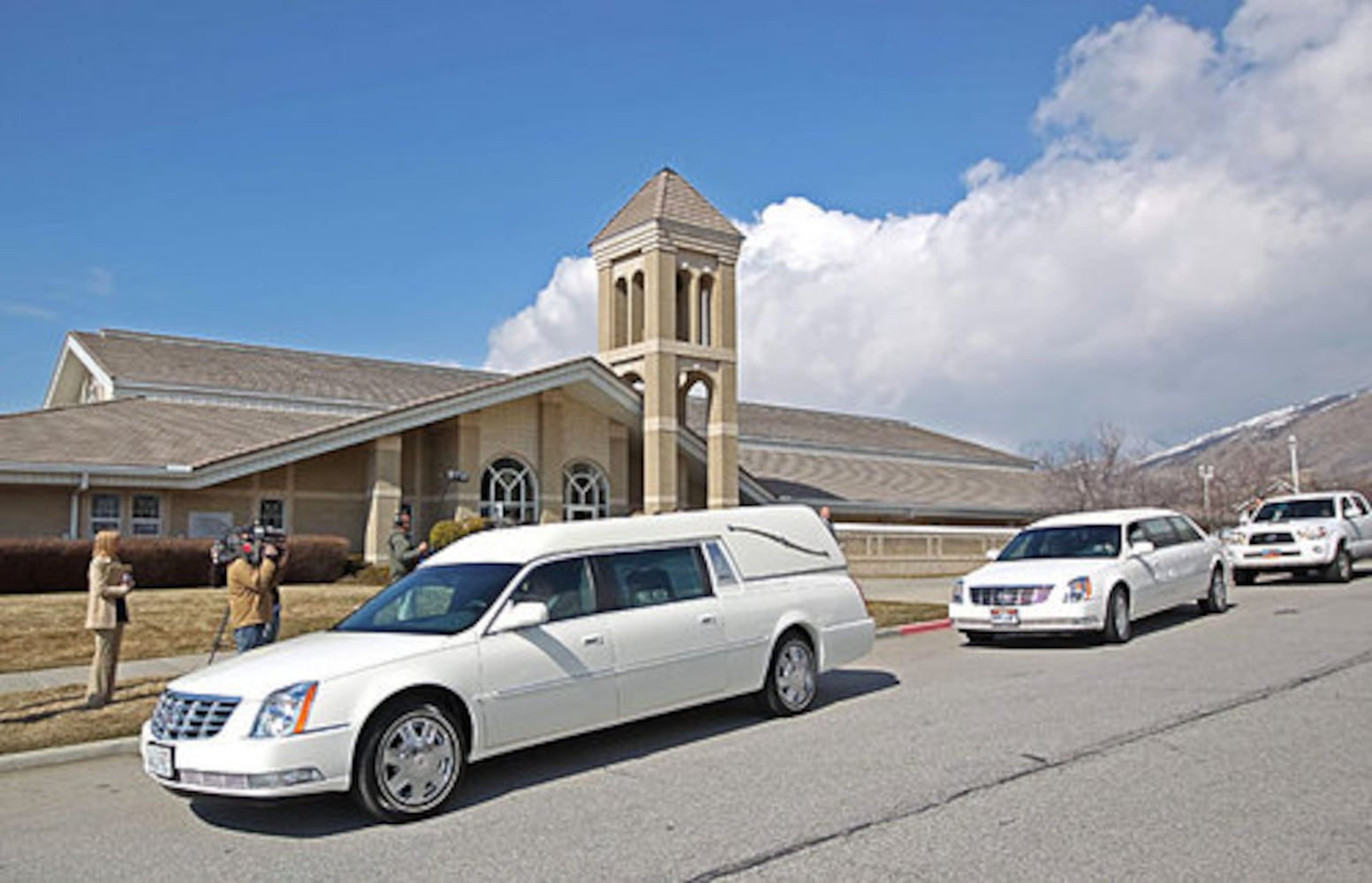 The funeral for Marie Osmond's son
