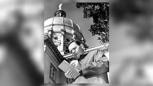 A young Bill Shipp: The newspapers' political editor jointed the reporting staff of The Atlanta Constitution in 1956. (Billy Downs/AJC staff) 1956