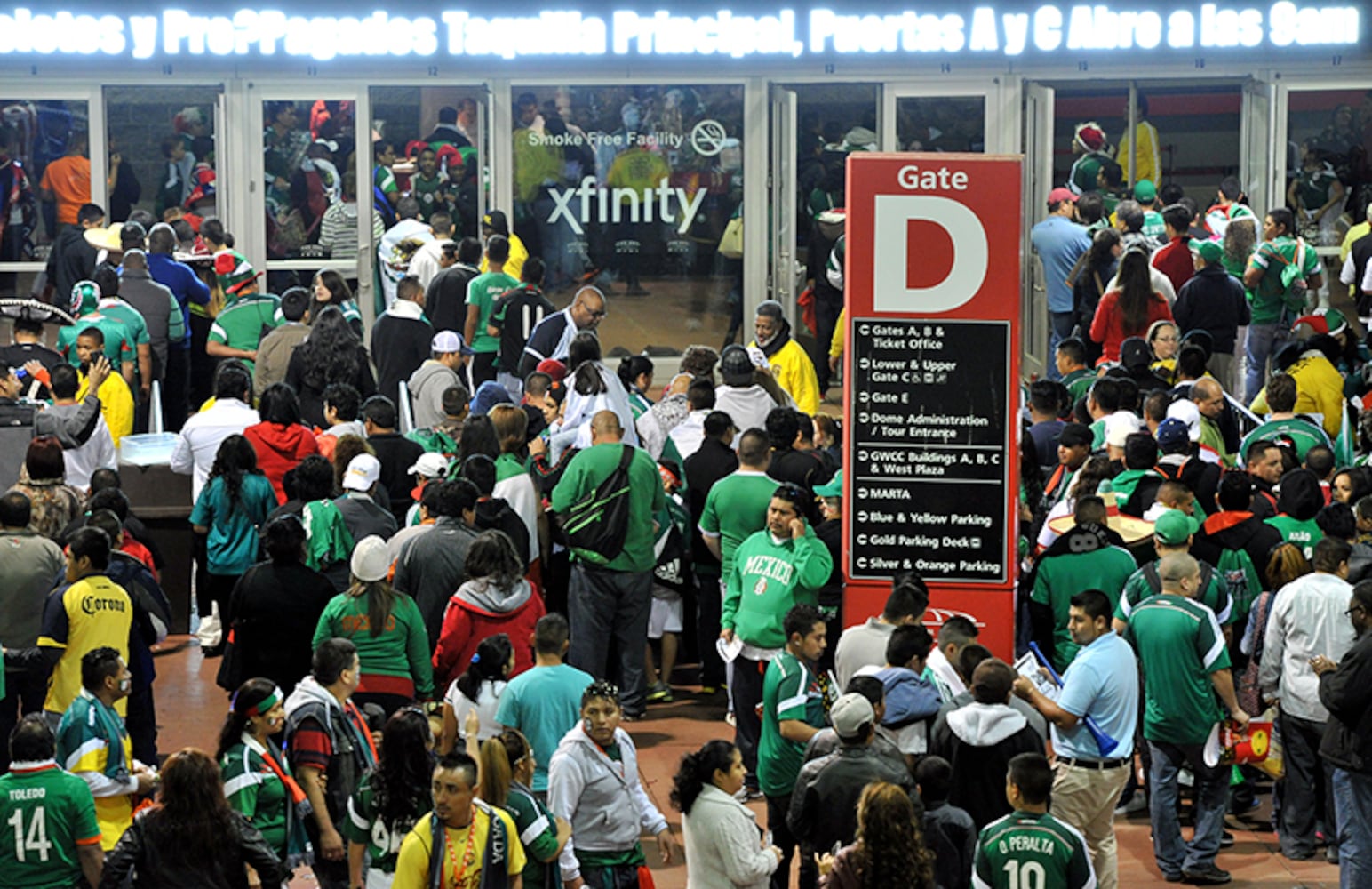 World Cup teams meet at Georgia Dome