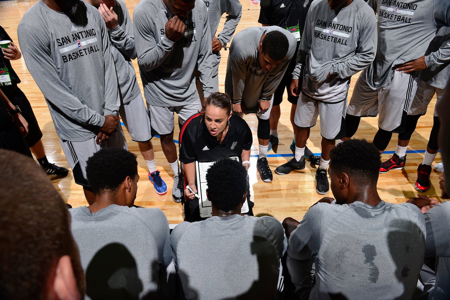 Hammon becomes first female NBA Summer League head coach
