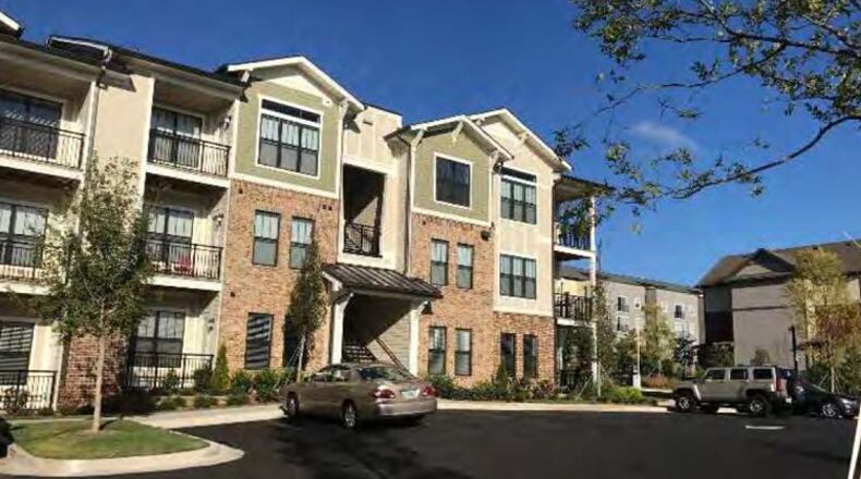 Multi-family buildings like these are proposed for the Sixes Ridge development recently approved by Holly Springs. LYNWOOD DEVELOPMENT GROUP LLC