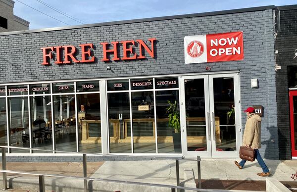 Fire Hen, a new fast-casual restaurant specializing in rotisserie chicken, opened in Buckhead in November. Wendell Brock for The Atlanta Journal-Constitution