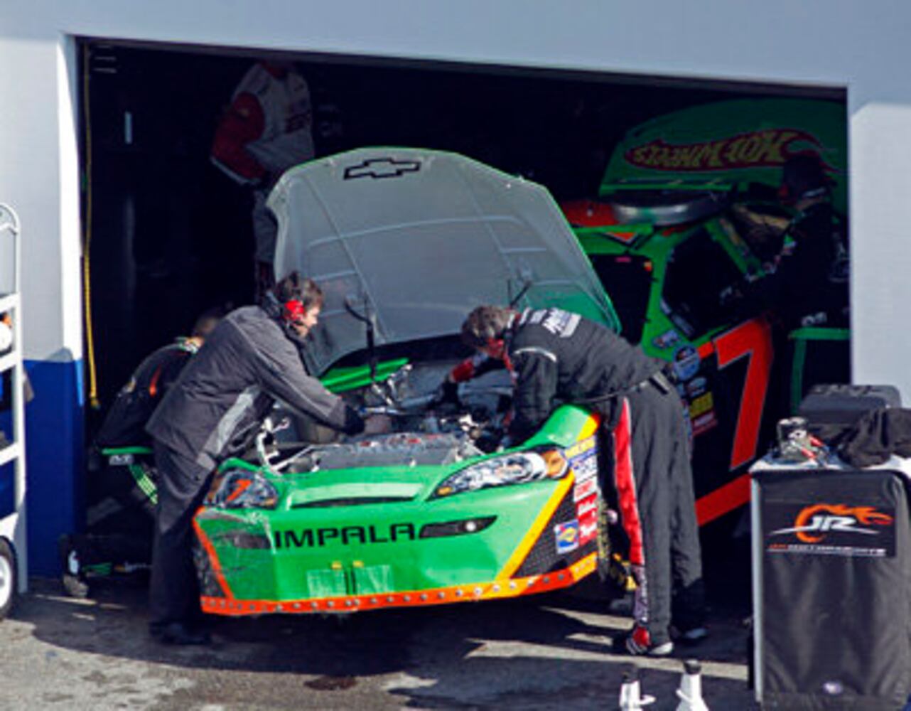 Danica Patrick's NASCAR debut ends in crash: Photos