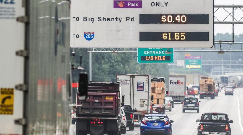Toll lanes made a difference in metro Atlanta traffic. But experts say they’re not a magic bullet.