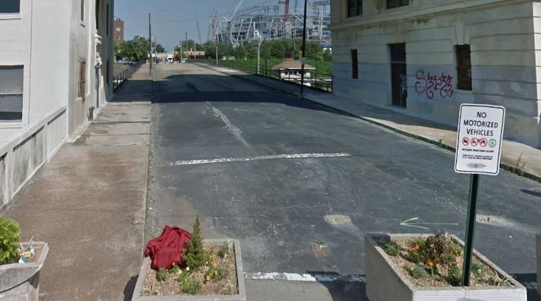 The city of Atlanta says the Nelson Street bridge’s replacement will be funded through the Renew Atlanta infrastructure bond program. Google Earth