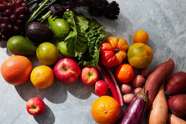 To help maintain healthy nutrition as you age, try adopting a mostly plant-based diet. (Bobbi Lin/The New York Times)