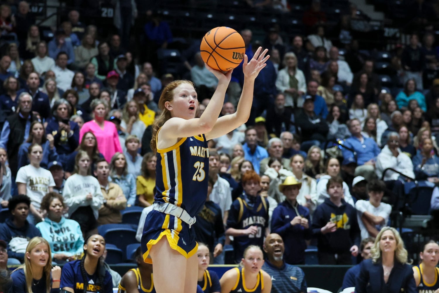4A Girls State Championship game between Kell and Marist
