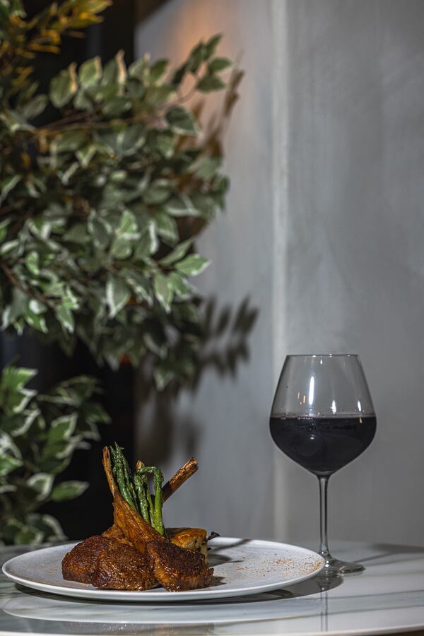 Lamb chops from Verdure Kitchen + Cocktails. / Courtesy of VANTABLCK Studios