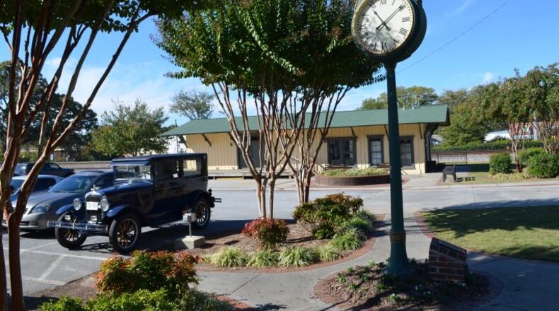 Funding for initial work on a new amphitheater for Depot Park and for resurfacing of three streets has been granted by the Kennesaw City Council. (Courtesy of Kennesaw)