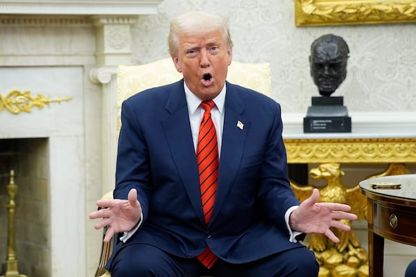 President Donald Trump will be a topic of discussion on the "Politically Georgia" podcast today.