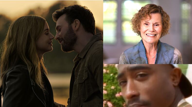 TV this week includes the Apple TV+ action thriller comedy "Ghosted," an Amazon doc about author Judy Blume and an FX series about Tupac Shakur. APPLE TV+/AMAZON/FX