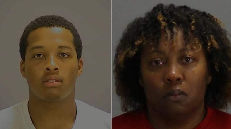 Christopher D. Walthall (left), Sonya E. Walthall (Credit: Clayton County Police Department)