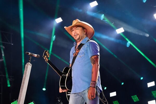 You'll be hearing a lot more Jason Aldean on Atlanta radio now that 107.1 has joined the country parade. CREDIT: Getty Images