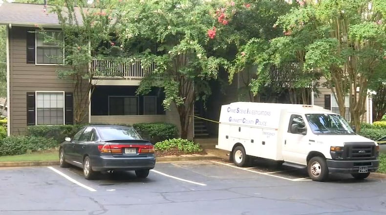 Nicola and James Sramek were found dead Sunday inside a Gwinnett County apartment, police said. (Credit: Channel 2 Action News)