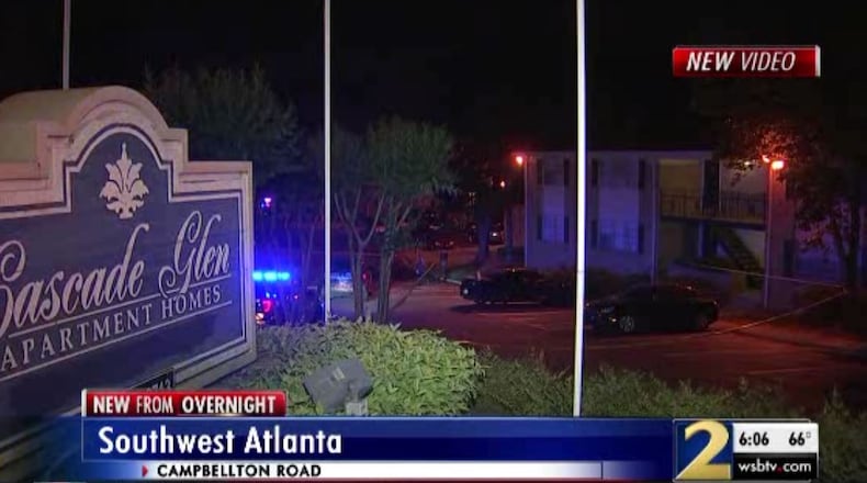 Investigators are still trying to determine the circumstances surrounding the shooting at the Cascade Glen Apartment Homes on Campbellton Road.