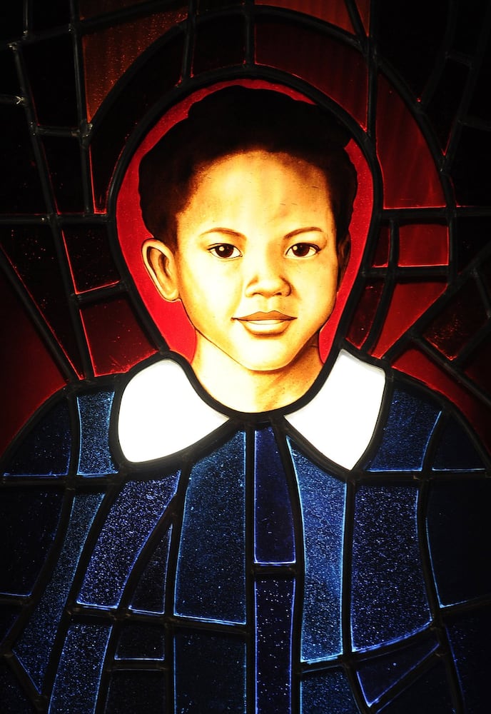Stained glass at new civil rights center tells dark story