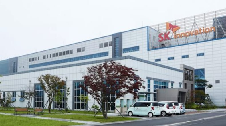 SK Innovation is set to build a plant in Jackson County Georgia.